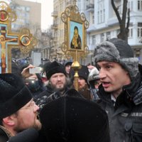 Кличко пришел к Януковичу, но президент его не принял (+фото, видео)
