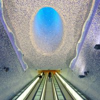 Kosmoss pazemē jeb 15 neparastākās Eiropas metro stacijas