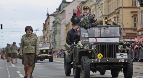 Amerikāņiem pateicīgākā Čehijas pilsēta: Pilzene ik gadu svin pilsētas atbrīvošanu no nacistiem
