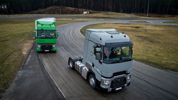 'Renault Truck' testa diena Latvijā