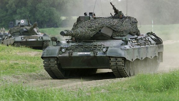 Leopard 1 tanks