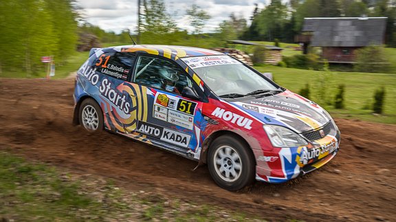 'Talsu rallijs 2015' testu ātrumposms - 27