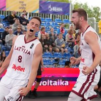 Latvijas 3x3 basketbolisti iekļūst Eiropas spēļu turnīra finālā