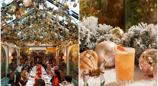 14 000 dekorāciju un vakariņas kā eglītē – pieci slaveni restorāni svētku 'medniekiem'