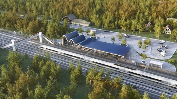 Rail Baltica infrastruktūras elementu vizualizācija - 14