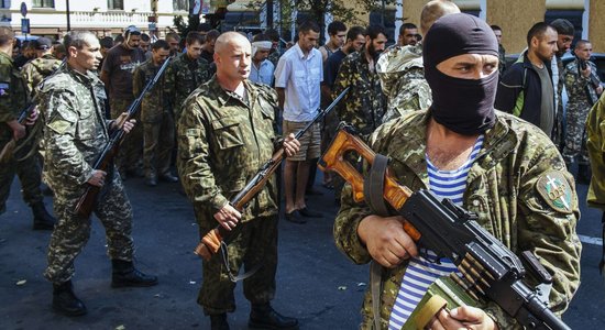 Полиция безопасности задержала воевавшего на востоке Украины гражданина Латвии