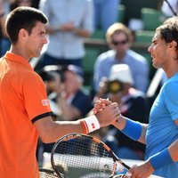 Džokovičs pārtrauc Nadala uzvaru sēriju Francijas atklātajā čempionātā