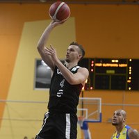 'VEF Rīga' Latvijas basketbola līderu duelī pieveic 'Ventspili'