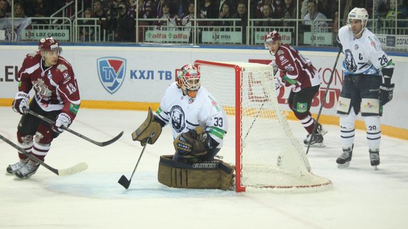 KHL spēle hokejā: Rīgas Dinamo - Medveščak - 4