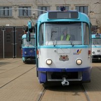 ВИДЕО: Проданные на металлолом рижские трамваи успешно работают в Одессе