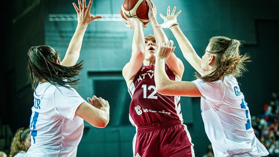 Basketbols, sievietes, Eiropas čempionāta kvalifikācija: Latvija - Izraēla - 7