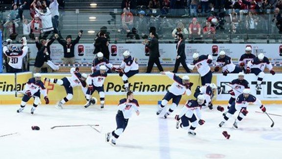 USA - Finland at the U18 World Championship-2015 