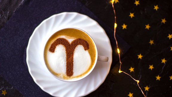 Kapučīno tase krūze Zodiaka zīmes Auns Овен 