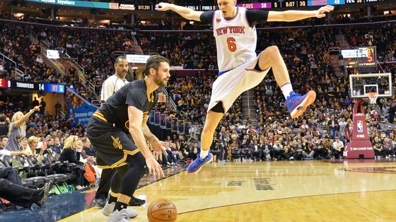 Basketbols, NBA spēle: Knicks - Cavaliers