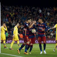 'Barcelona' futbolisti 24. reizi vēsturē kļūst par Spānijas čempioniem