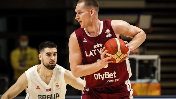 Basketbols, Pasaules kausa kvalifikācija: Latvija - Serbija - 22