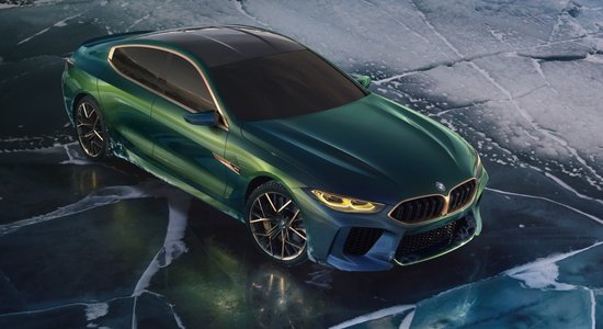 BMW demonstrē gaidāmo 8. sēriju ar 'M8 Gran Coupe' prototipu