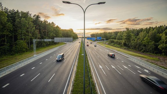 Atjaunotā Jūrmalas šoseja 