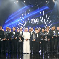 Foto: FIA čempioni un Reinis Nitišs saņem izcīnītās balvas