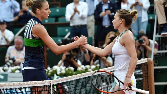 Romania Simona Halep Czech Karolina Pliskova