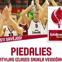 Līdzjutējus aicina radīt Latvijas basketbola izlases saukli ceļā uz 'EuroBasket2015'