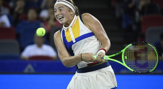 Ostapenko jauns karjeras rekords pēc turnīra Ķīnā