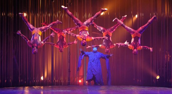 ФОТО: Цирк приехал! В Риге проходят гастроли Cirque du Soleil