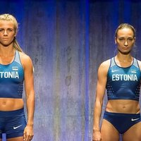 ФОТО, ВИДЕО: Спортсменки-красавицы представили олимпийскую форму Эстонии