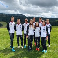 Latvijas orientēšanās izlase EČ sprinta stafetē ieņem 14. vietu