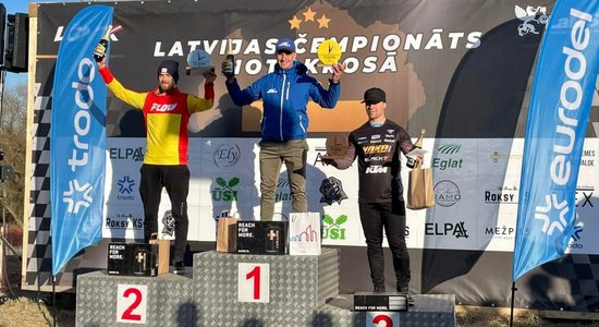 Latvijas motokrosa čempionāta pirmajā posmā uzvar Kārlis Sabulis