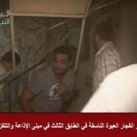 Nogrand sprādziens Sīrijas radio un televīzijas ēkā
