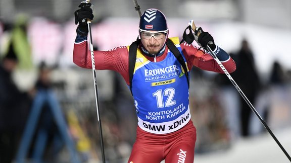 Biatlons, Andrejs Rastorgujevs otrais Somijā - 1