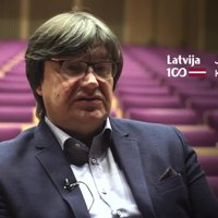 Latvijas komponisti Latvijas simtgadei. Jānis Lūsēns par mūziku, kas uzrunā personīgi