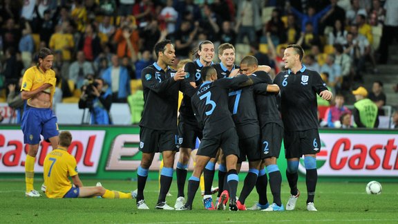 EURO 2012: Zviedrija Anglija