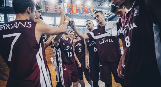 Latvijas U-20 basketbolisti Eiropas čempionātu noslēdz ar septīto zaudējumu septiņos mačos