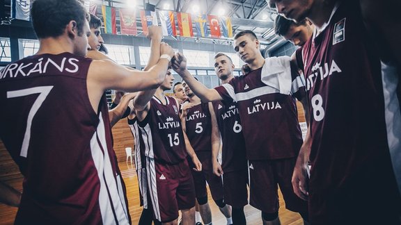 Latvijas U-20 vīriešu basketbola izlase pret Čehiju - 5