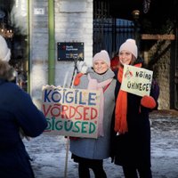 В Эстонии впервые прошел женский марш против дискриминации