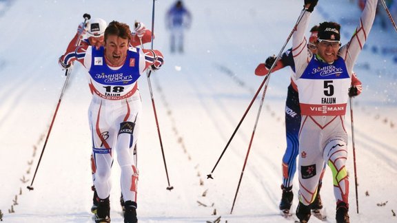 Petter Northug and Alex Harvey