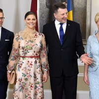 Foto: Latvijā viesojas Zviedrijas kroņprincese Viktorija