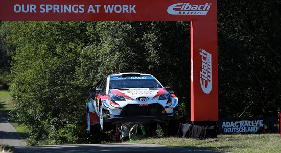 Igaunis Tanaks uzvar Vācijas rallijā un piesakās WRC čempiontitulam