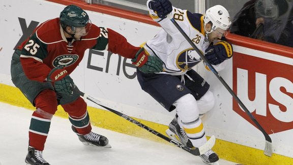 Minnesota Jonas Brodin vs Buffalo Zemgus Girgensons