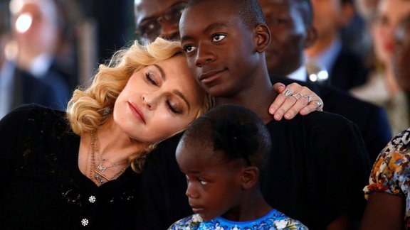 Madonna un David Banda