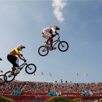 Latvijas BMX riteņbraucēji nesasniedz Pasaules kausa posma finālu