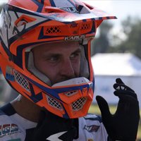 Latvijas motokrosa čempionātā MX1 klasē uzvarējis Sabulis