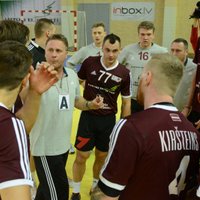Latvijas handbola izlase Rīgas domes kausā - pret trim pasaules čempionāta izlasēm