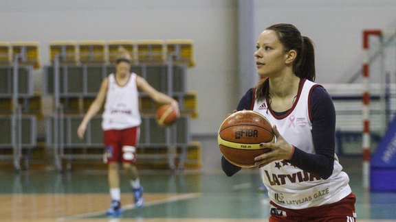 Latvijas sieviešu basketbola izlases treniņš - 29