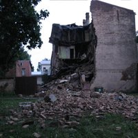 Рига: развалины на Гертрудес снесут до субботы