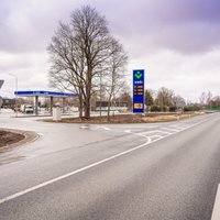 На шоссе А8 под Олайне открылась новая автозаправка Virši
