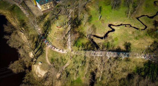 ФОТО. Невероятные виды Валмиеры с высоты птичьего полета