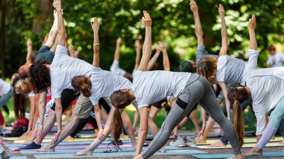 joga parks treniņš